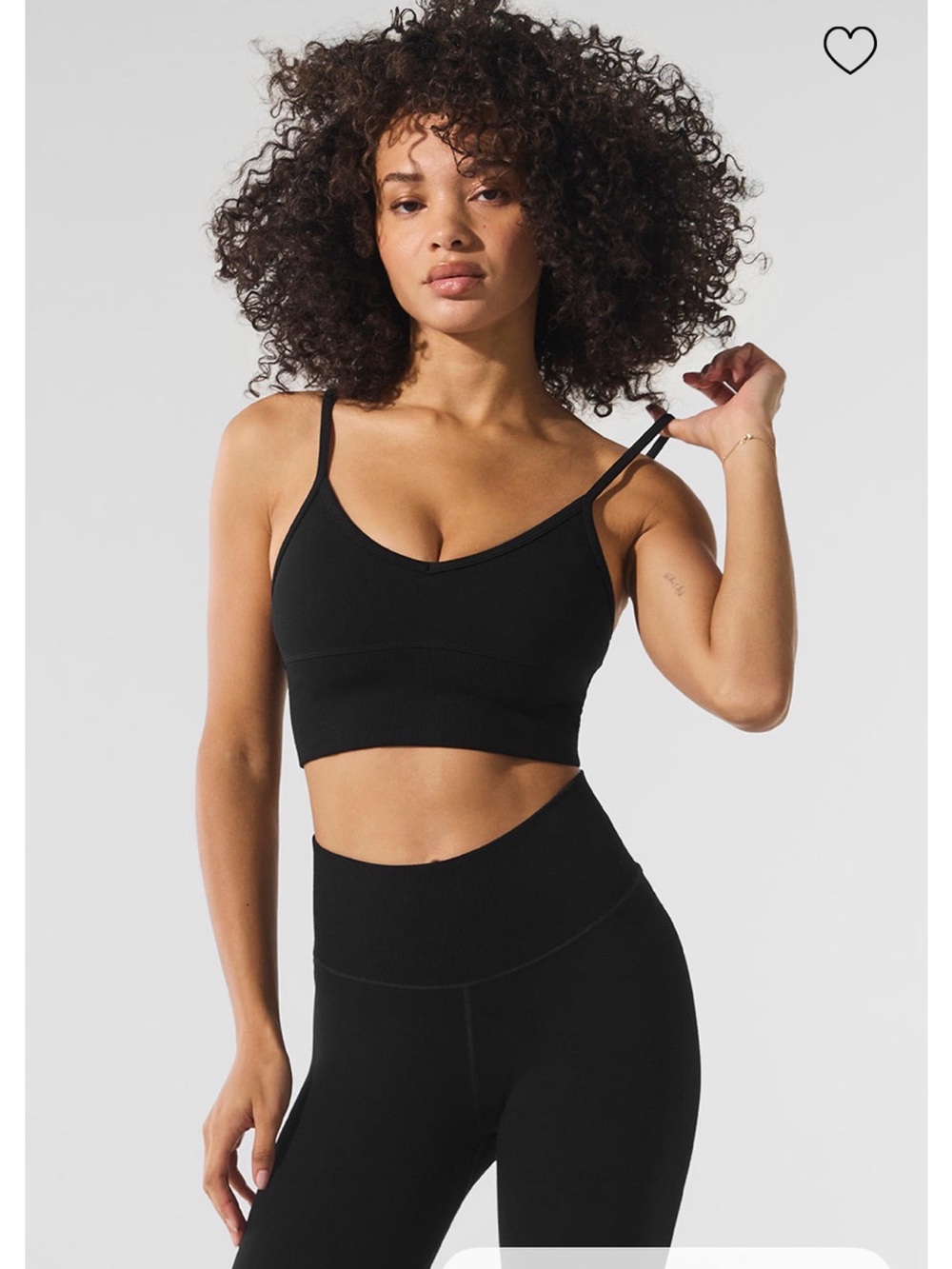 ALO Winter Warm Seamless Plush Bra